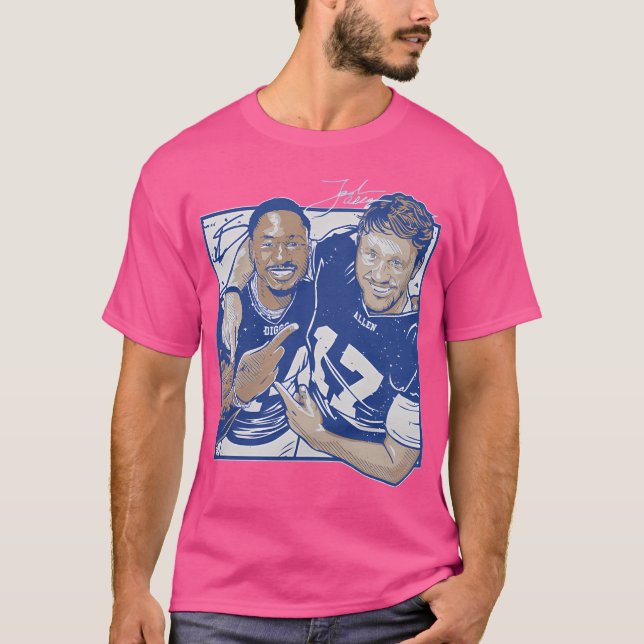 Camiseta Josh Allen Stefon Diggs The Duo (Anverso)