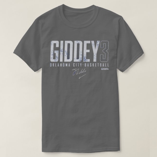 Camiseta Josh Giddey Oklahoma City Elite (Diseño del anverso)