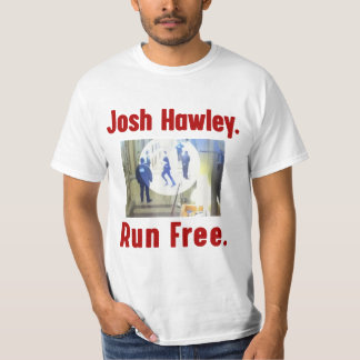 Camiseta Josh hawley corre gratis retro