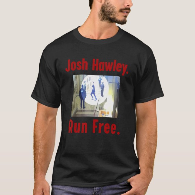 Camiseta Josh Hawley Run Free Josh Hawley Running 28 (Anverso)