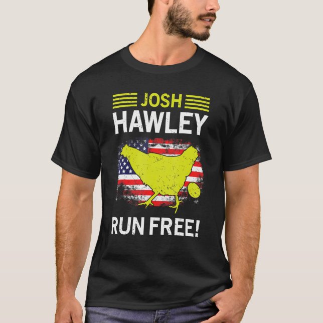 Camiseta Josh Hawley Run Free Josh Hawley Running Oops (Anverso)