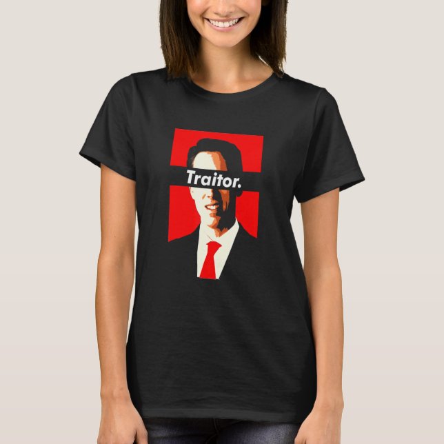 Camiseta Josh Hawley Traitor Josh Hawley Sucks (Anverso)
