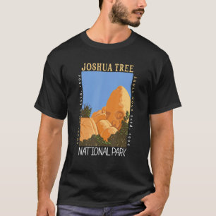 Camiseta Joshua Tree National Park Skull Rock California Di