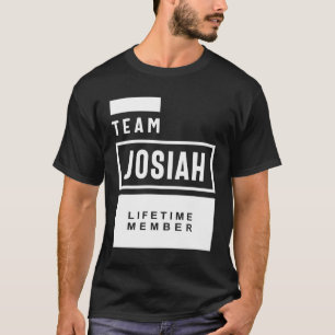 Camiseta Josiah Nombre personalizado Regalo de cumpleaños