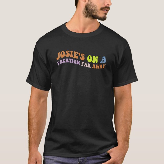 Camiseta Josie's On A Vacation Far Away Apparel (Anverso)