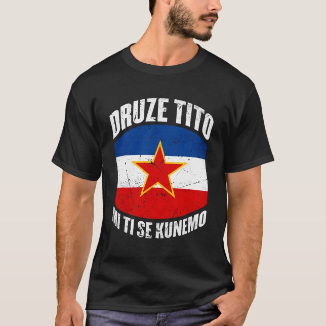 Camiseta Josip Broz Tito Marsal Sfry Yugoslavia (Anverso)