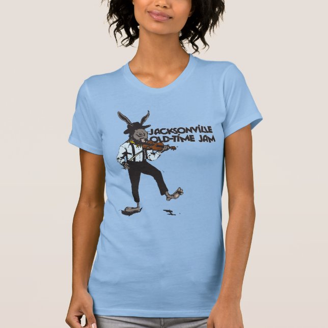Camiseta JOTJ Fiddle Rabbit (Anverso)