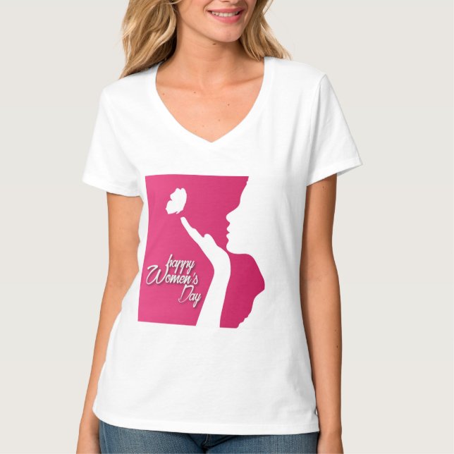 Camiseta Journée internationale de la femme (Anverso)