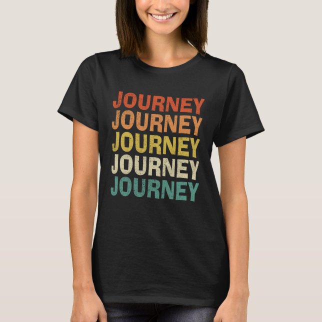 Camiseta Journey Vintage Retro 15 (Anverso)