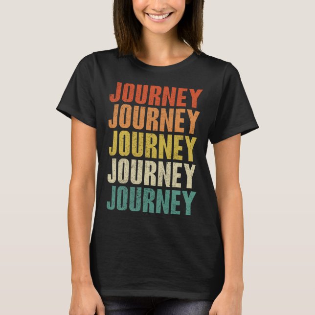 Camiseta Journey Vintage Retro 19 (Anverso)