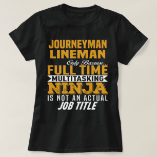 Camiseta Journeyman Lineman