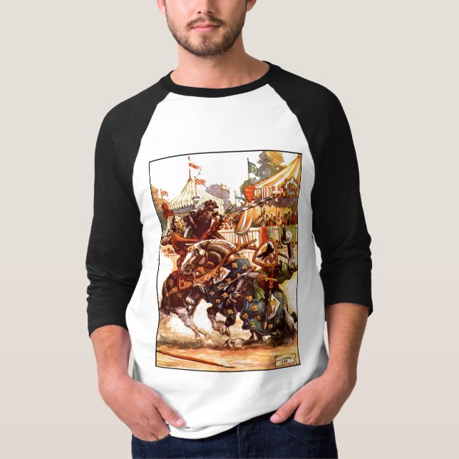 Camiseta Jousting de los caballeros (Anverso)
