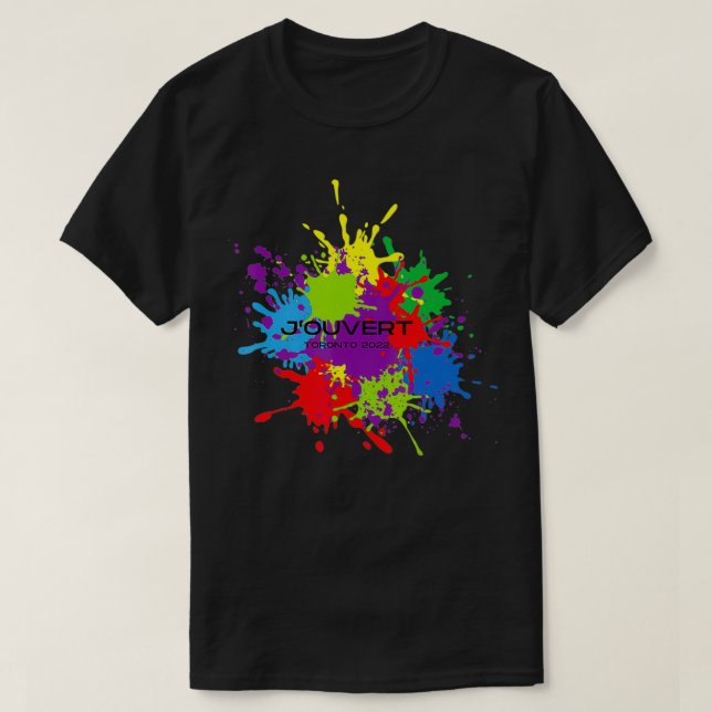 CAMISETA J'OUVERT TORONTO  (Diseño del anverso)