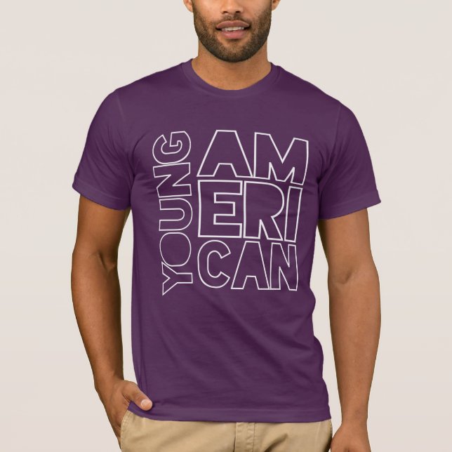 Camiseta Joven Americano (Anverso)
