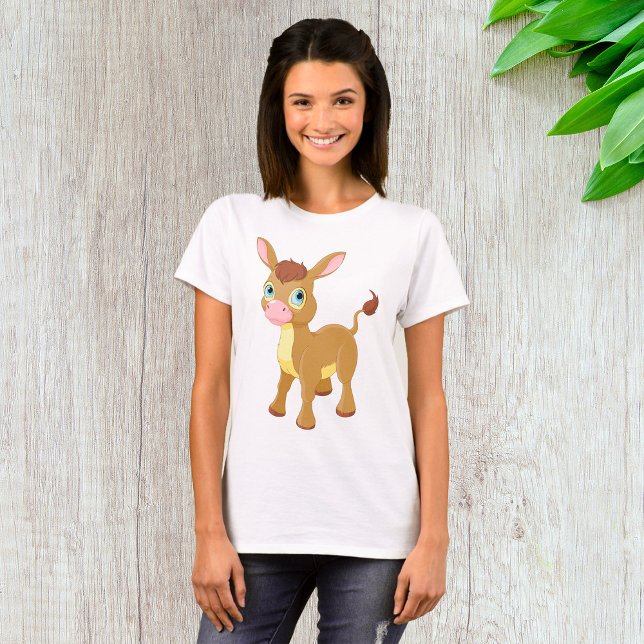 Camiseta Joven burro con ojos azules (Subido por el creador)
