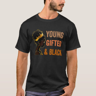 Camiseta Joven Chica de historia afroamericano y negro