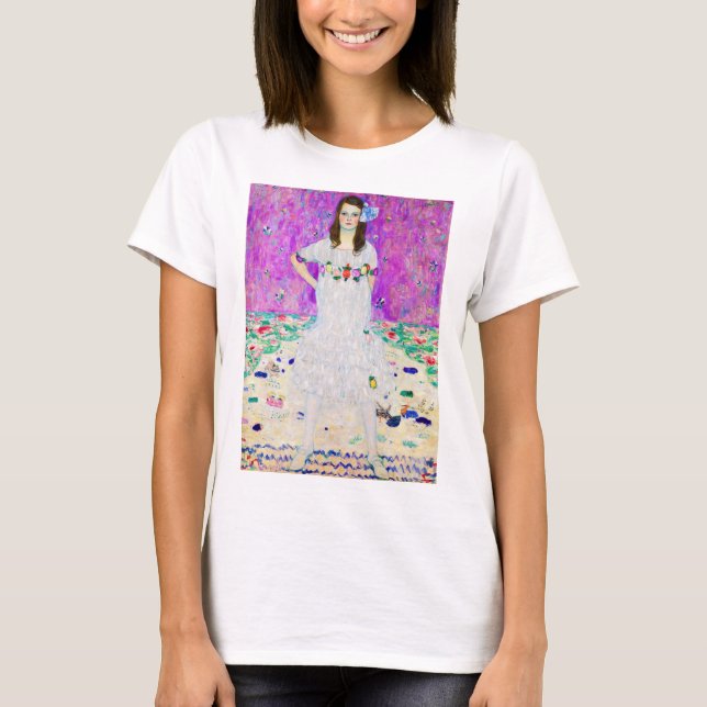 Camiseta Joven Chica, Gustav Klimt (Anverso)