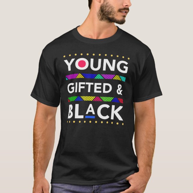 Camiseta Joven Chica Negro-Negro4 Gifado Magia y negro suyo (Anverso)