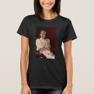 Camiseta Joven Chica sentada por Gustav Klimt