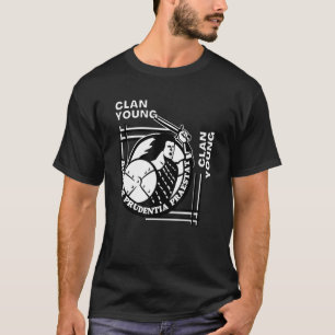 Camiseta Joven clan Gaélico Motto Swordsman