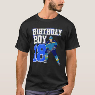 Camiseta Jóven de hockey sobre hielo 18º entrenador de juga