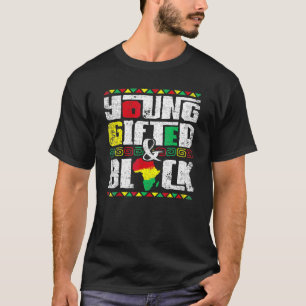 Camiseta Joven Dotado E Historia Negra Melanina Americano A