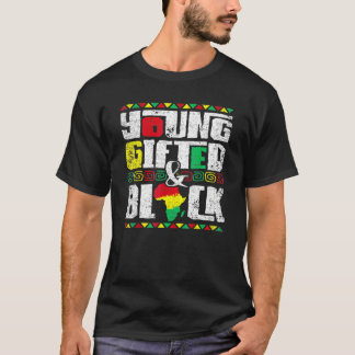 Camiseta Joven Dotado E Historia Negra Melanina Americano A