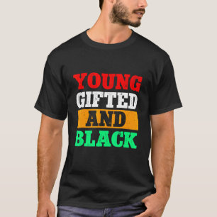 Camiseta Joven Ed Black History Month African American Prid