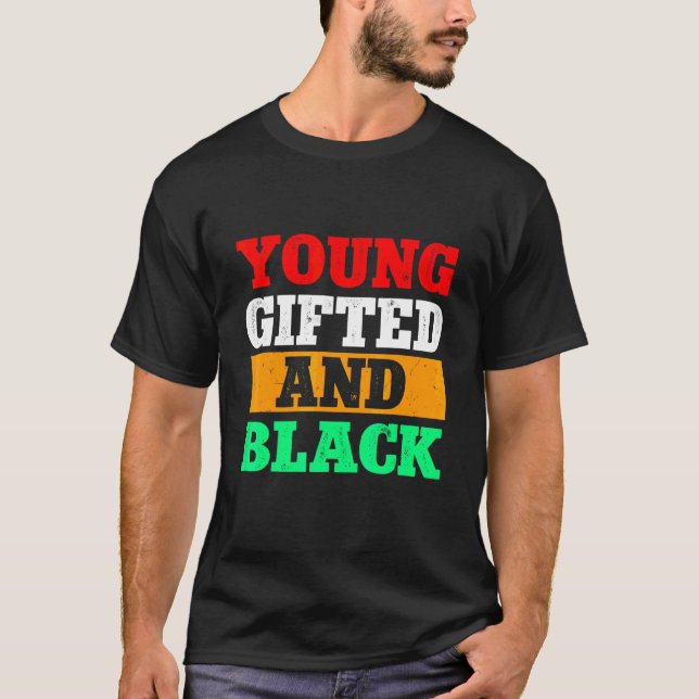 Camiseta Joven Ed Black History Month African American Prid (Anverso)