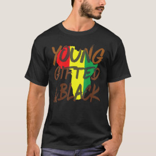Camiseta Joven Ed Black Melanin Black History African Prou