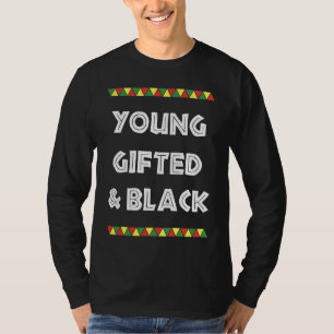 Camiseta joven ed y negro Historia Negra