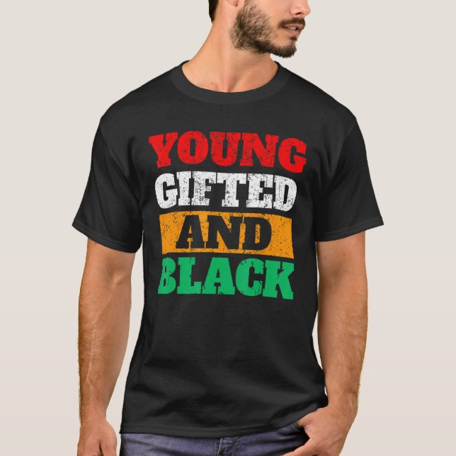 Camiseta Joven Ed y Orgullo Negro Mon de Historia Afroameri (Anverso)