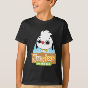Camiseta Joven en el trabajo
