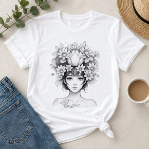 Camiseta Joven Flor de Loto