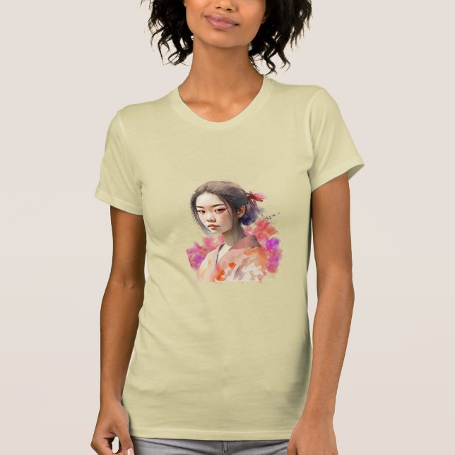 Camiseta Joven Geisha (Anverso)