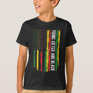 Camiseta Joven Gifado Y Orgullo Norteamericano De Historia 