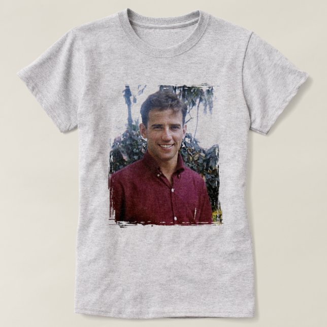 Camiseta Joven Joe Biden (Diseño del anverso)