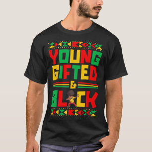 Camiseta Joven joven negro joven historiador afroamericano 