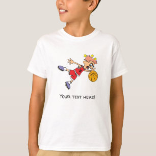 Camiseta Joven Jugador de Baloncesto