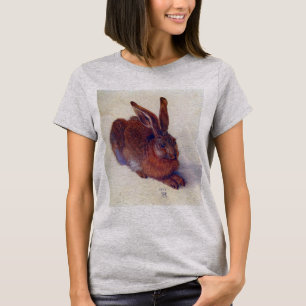 Camiseta Joven liebre de Albrecht Durer, Bella Artes del Re