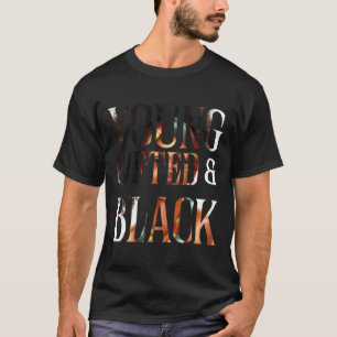 Camiseta Joven mes de historia negra obsequiado de la Junét