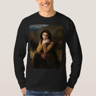 Camiseta Joven muchacha de Bouguereau