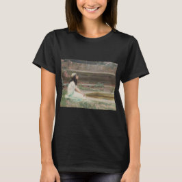 Camiseta Joven muchacha junto a una piscina (de Herbert Dra