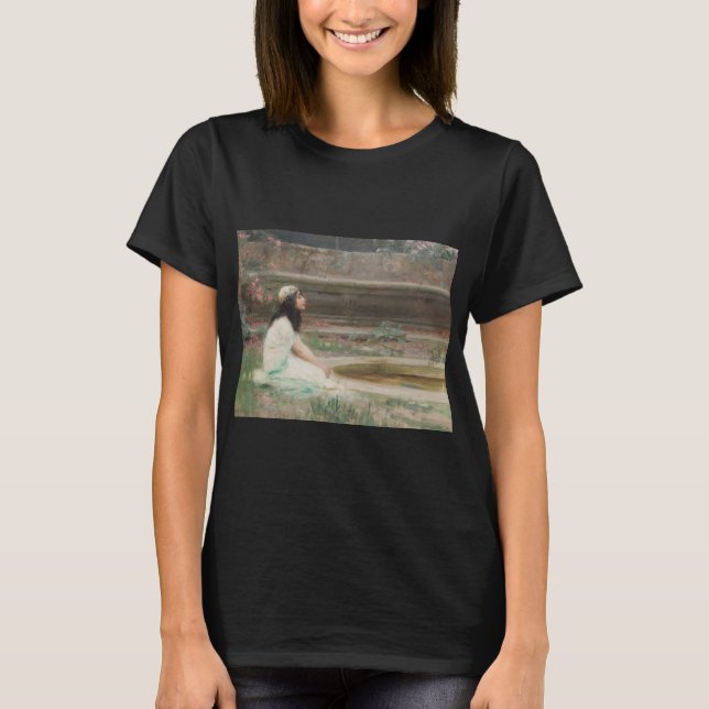 Camiseta Joven muchacha junto a una piscina (de Herbert Dra (Anverso)