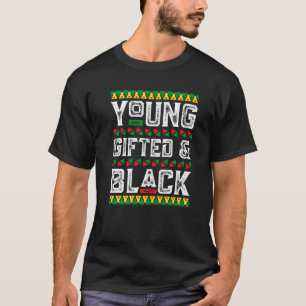 Camiseta Joven regalo e historia negra African American BLM