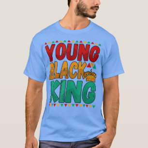 Camiseta Joven Rey Negro África Diecinueve Black Hist