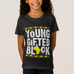Camiseta Joven talentosa historia del Orgullo Africano de D