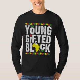 Camiseta Joven talentosa historia del Orgullo Africano de D