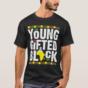 Camiseta Joven talentosa historia del Orgullo Africano de D