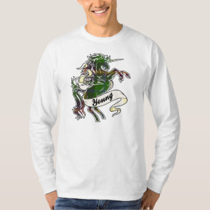 Camiseta Joven Tartán Unicorn